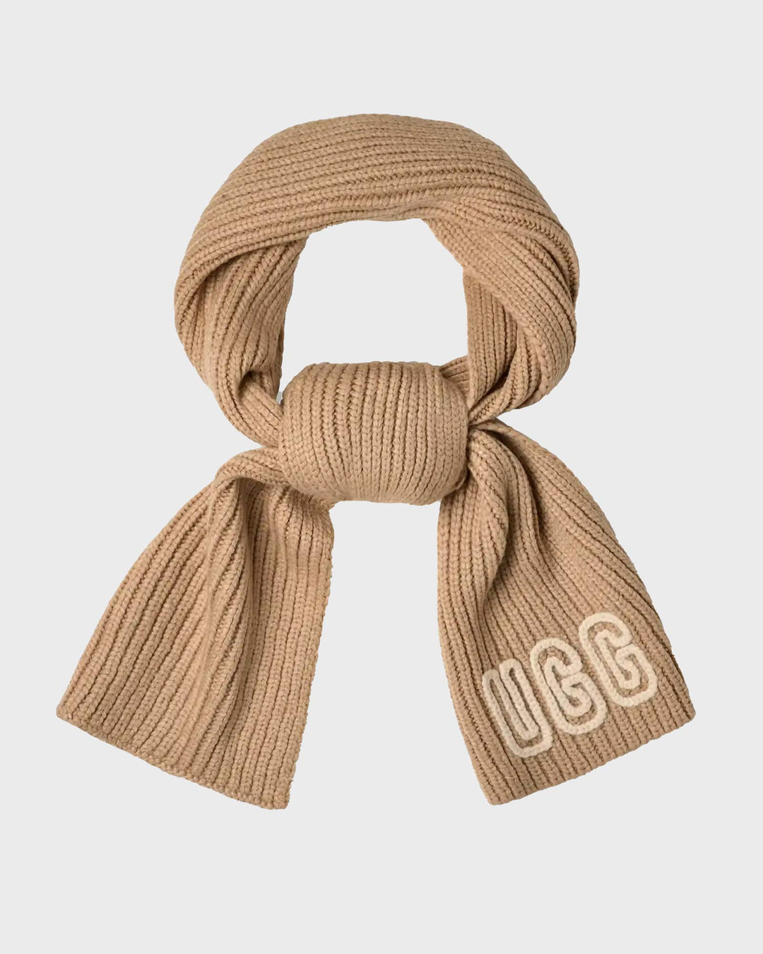 Chunky Crafted Rib Scarf White Pepper Chunky Crafted Rib Scarf White Pepper