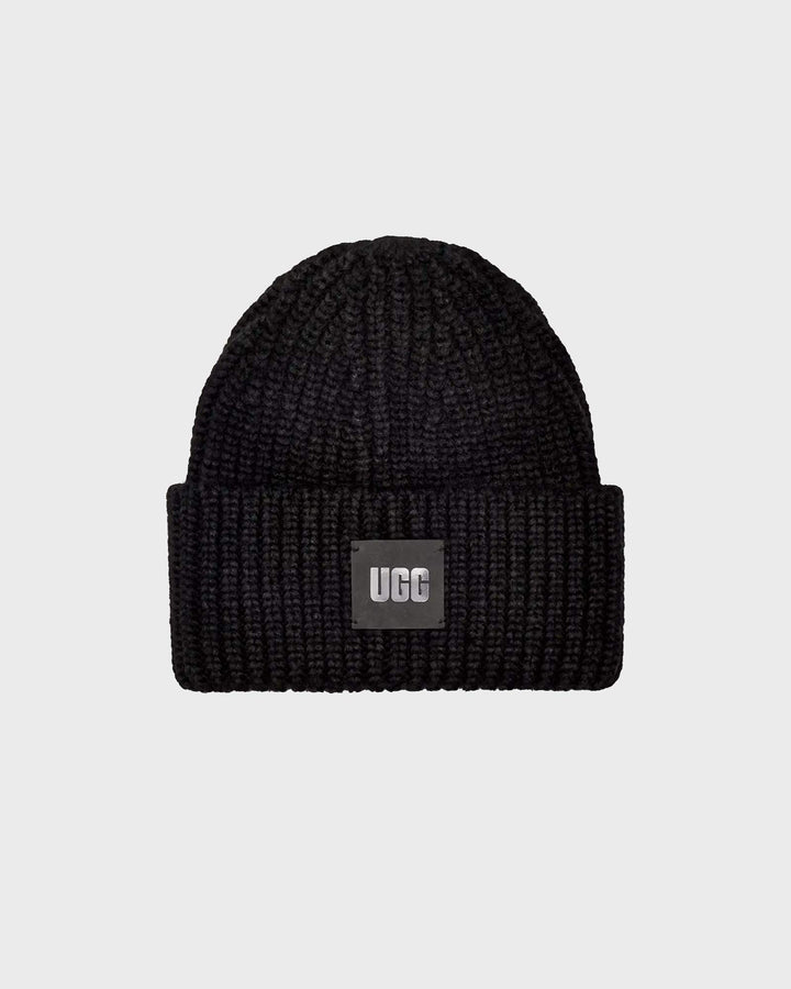 Chunky Rib Beanie Black Chunky Rib Beanie Black
