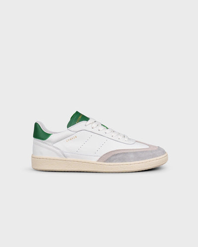 Copenhagen Studios Herren Sneaker CPH257M Leather Mix White Green myMEID