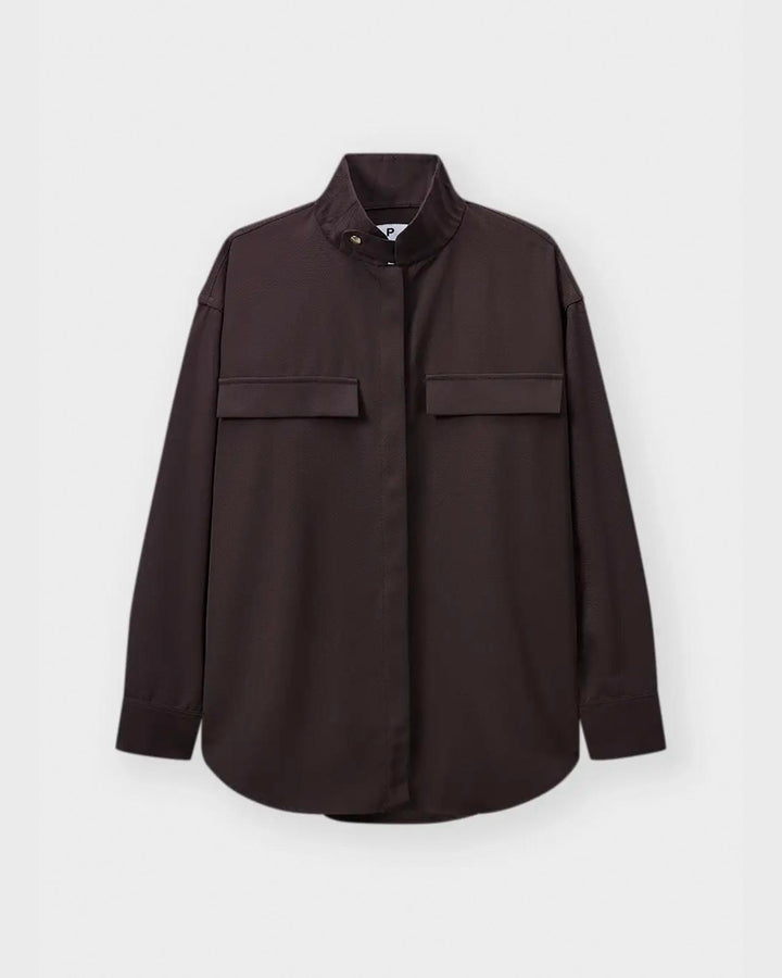 CPH Overshirt 1 Wool Burgundy CPH Overshirt 1 Wool Burgundy