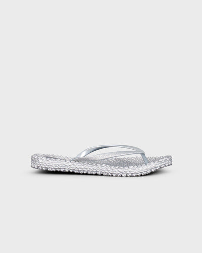 Flip Flop With Glitter Silver myMEID