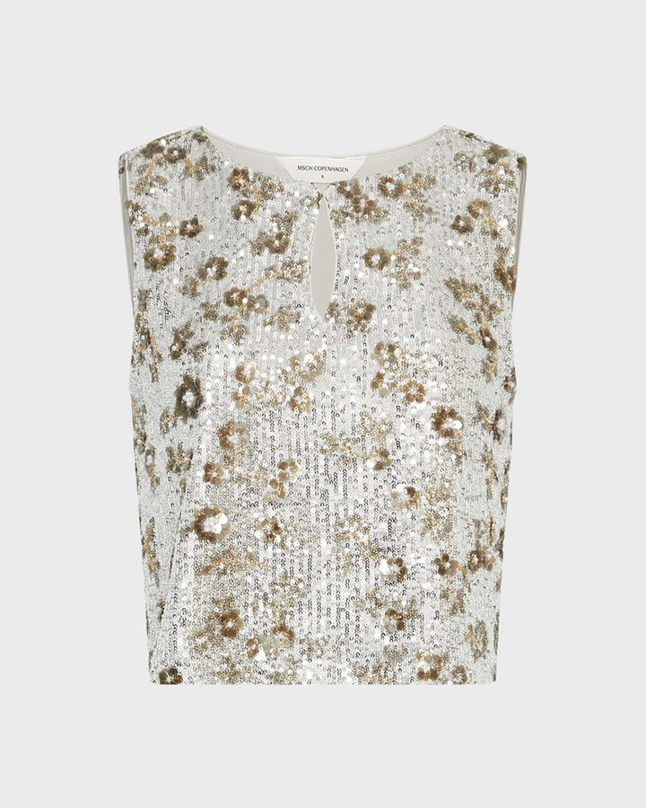 MSCHMagnolia Top Silver/Coco MSCHMagnolia Top Silver/Coco