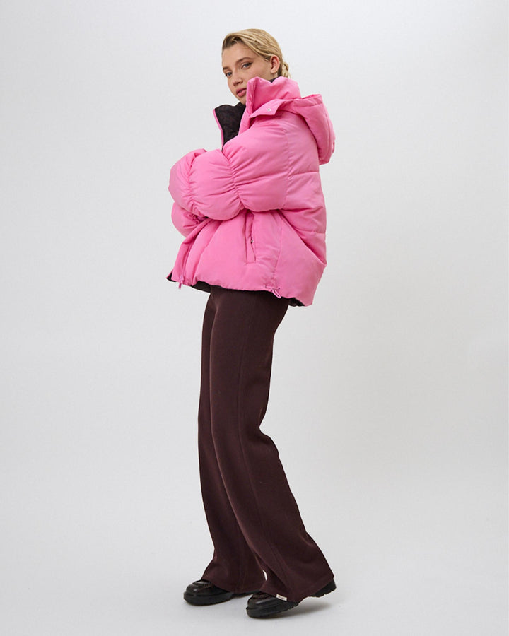 Nicky Puffer Jacket Candy/Leo Truffle Nicky Puffer Jacket Candy/Leo Truffle