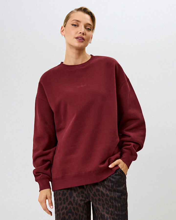 OV Sweater Good Karma Wave Merlot OV Sweater Good Karma Wave Merlot