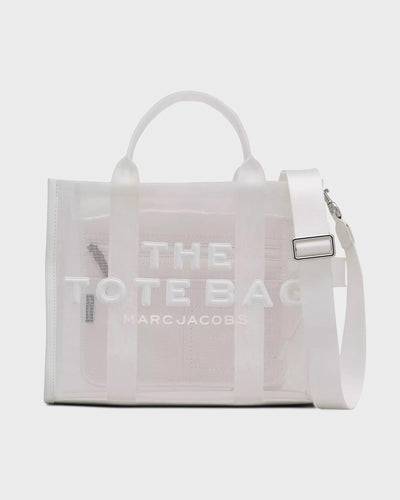 The Mesh Medium Tote Bag White myMEID