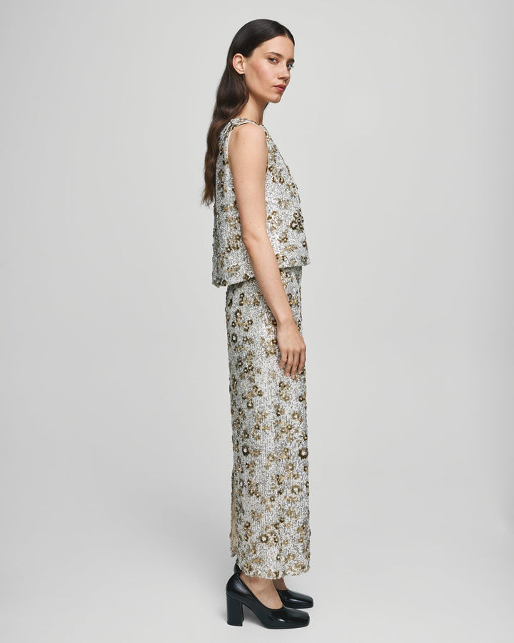 MSCHMagnolia Top Silver/Coco MSCHMagnolia Top Silver/Coco