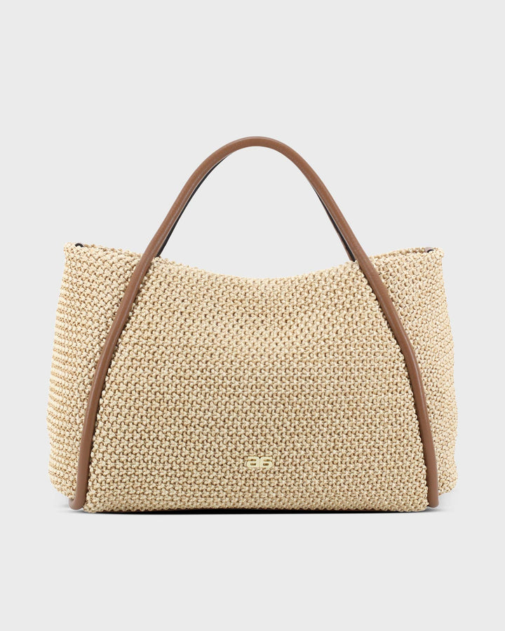 Willow Maglia Raffia Shopper Natural