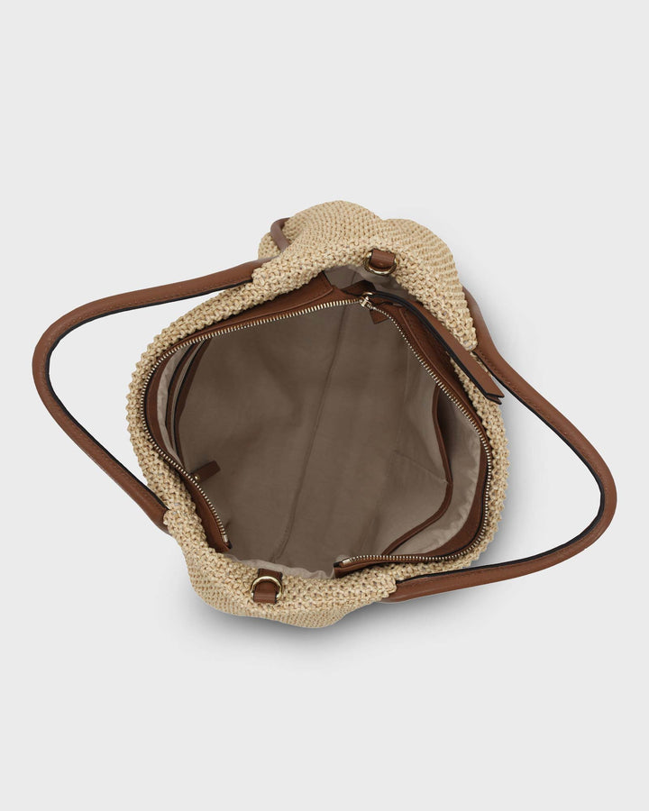 Willow Maglia Raffia Shopper Natural