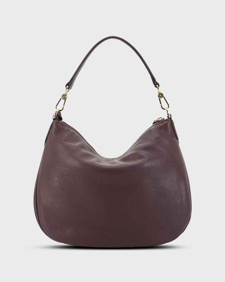 Juna Beutel Small Burgundy