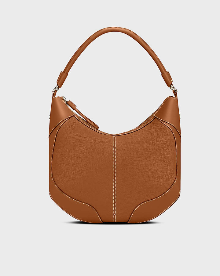Ambra M Beuteltasche Cognac