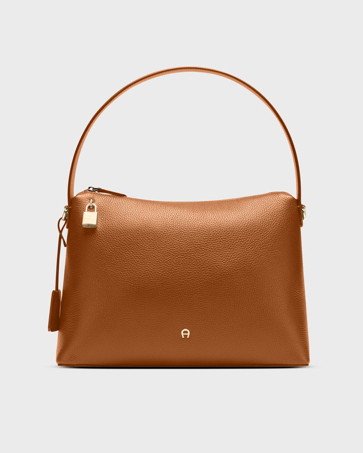 Delia M Cognac Brown