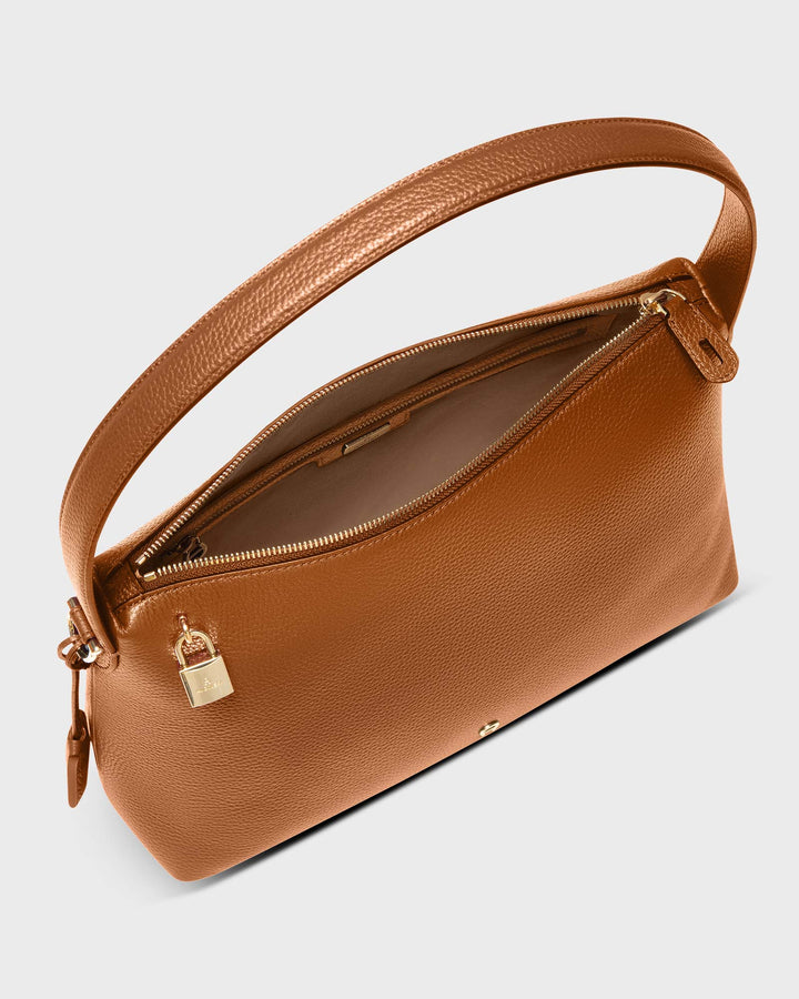 Delia M Cognac Brown