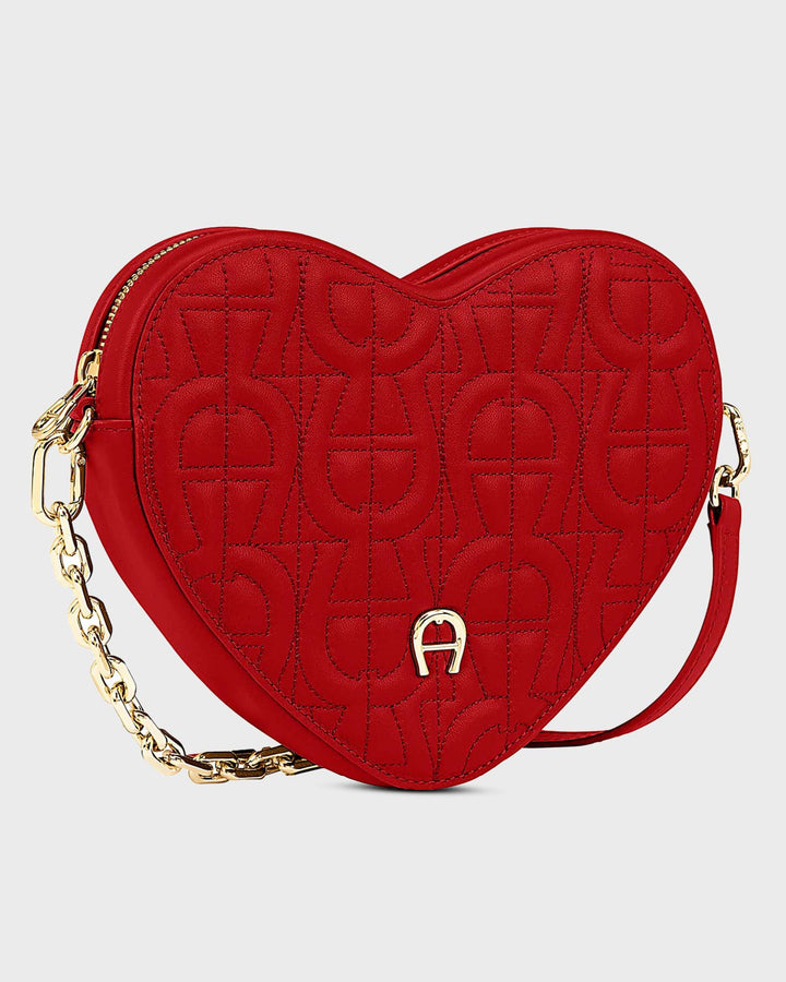 Heart Pouch Lipstick Red