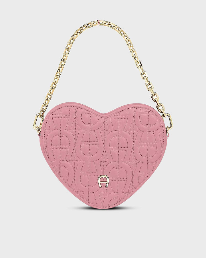 Heart Pouch Morning Rose