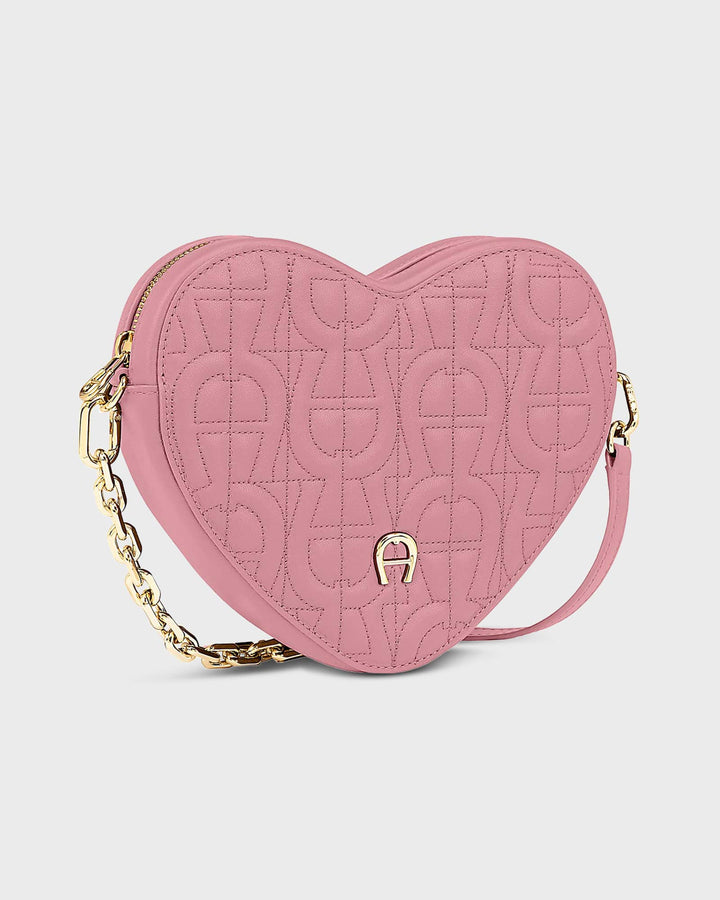 Heart Pouch Morning Rose