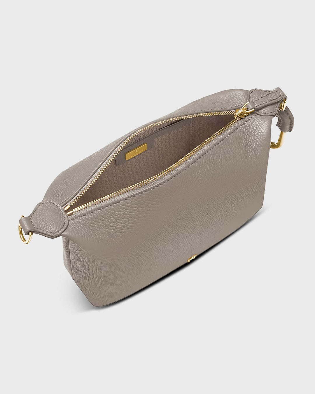 Fashoion Beutel Karabiner Taupe