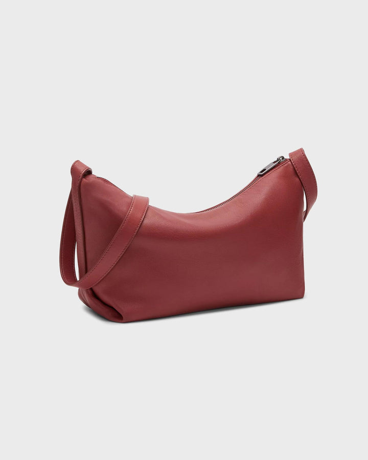 Elvira Sheep Natural Crossbody M Trued Red