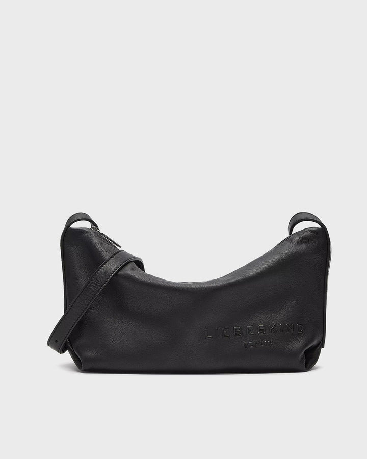 Elvira Sheep Natural Crossbody M Black