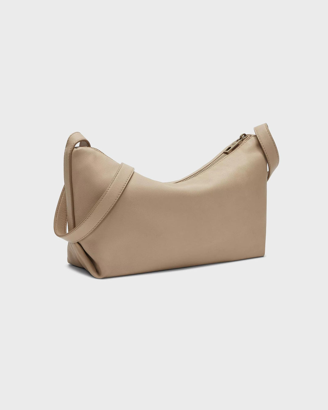 Elvira Sheep Natural Crossbody M Beige