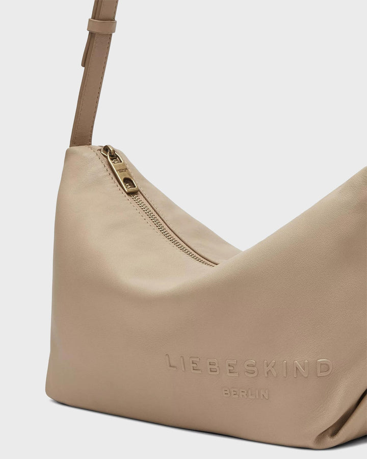 Elvira Sheep Natural Crossbody M Beige