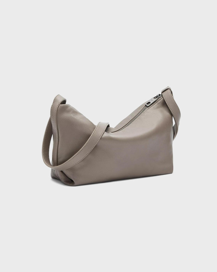 Elvira Sheep Natural Crossbody M Neutral Gray