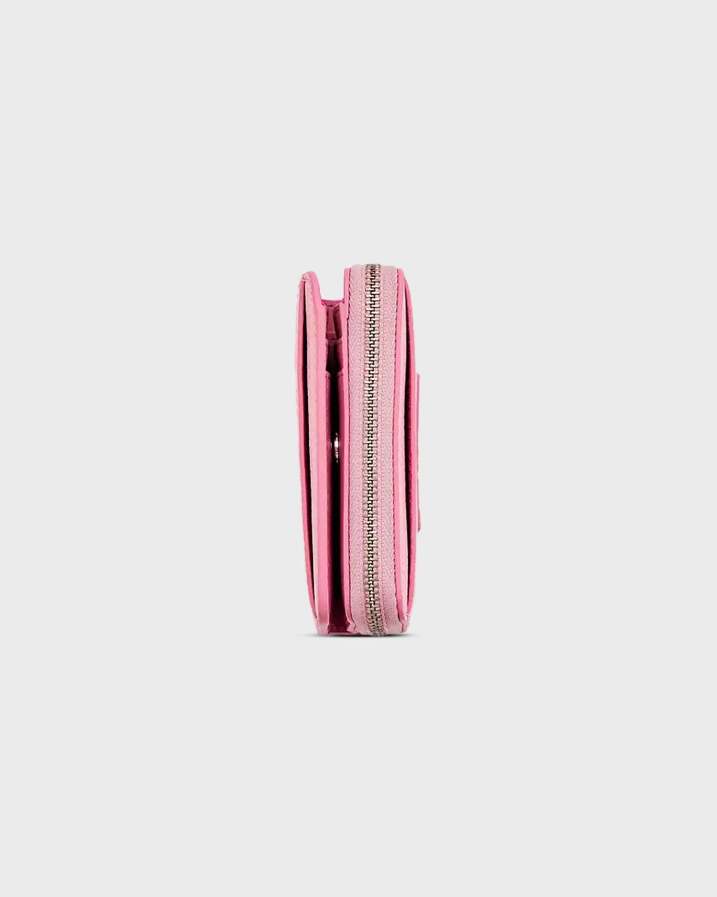 The Leather Mini Compact Wallet Ribbon Pink myMEID