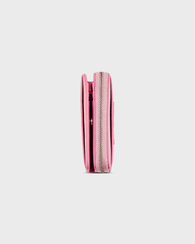 The Leather Mini Compact Wallet Ribbon Pink myMEID