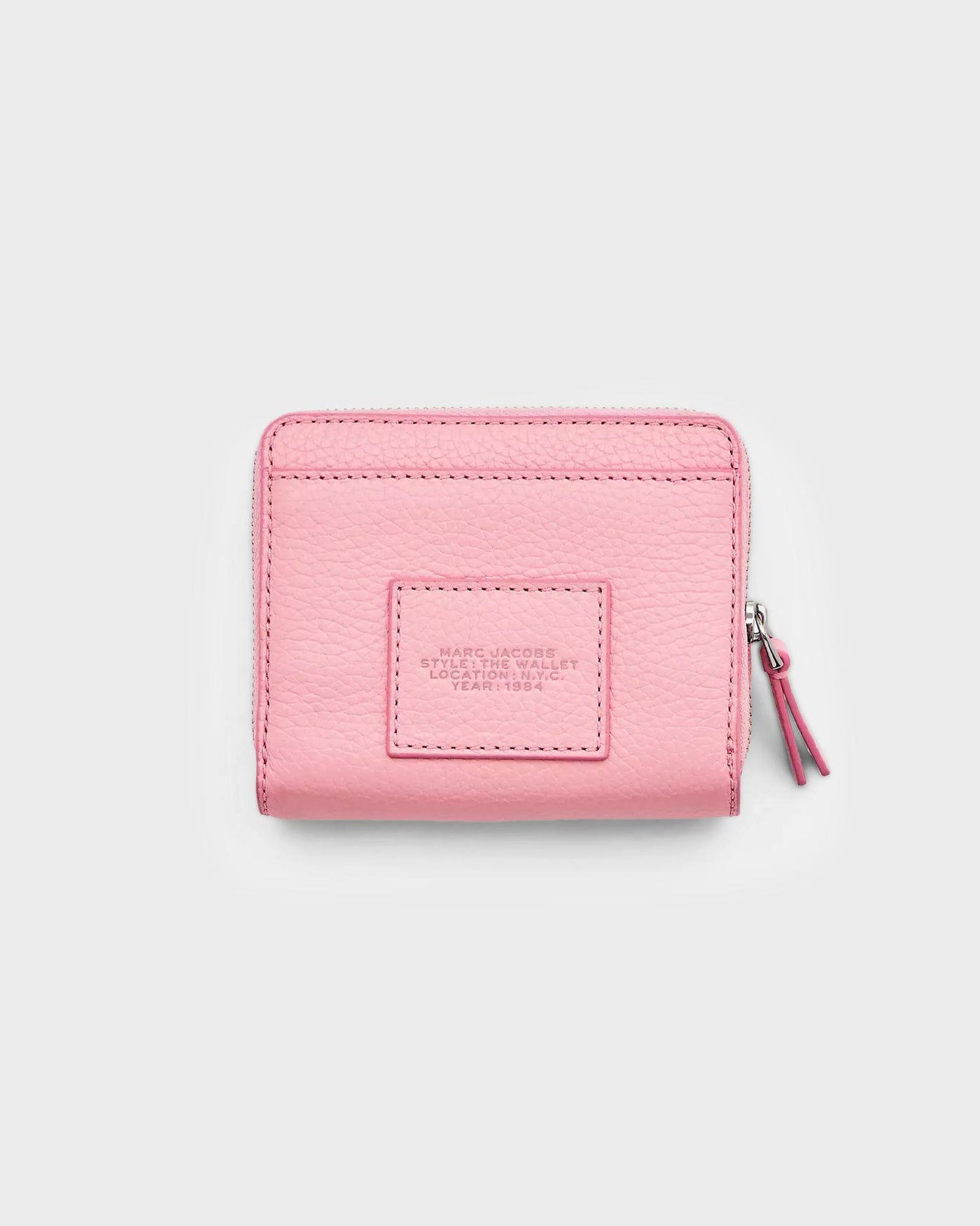 The Leather Mini Compact Wallet Ribbon Pink myMEID