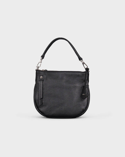 ABRO Tasche Juna Hobo Small Black Nickel myMEID