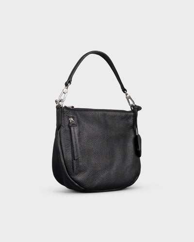 ABRO Tasche Juna Hobo Small Black Nickel myMEID