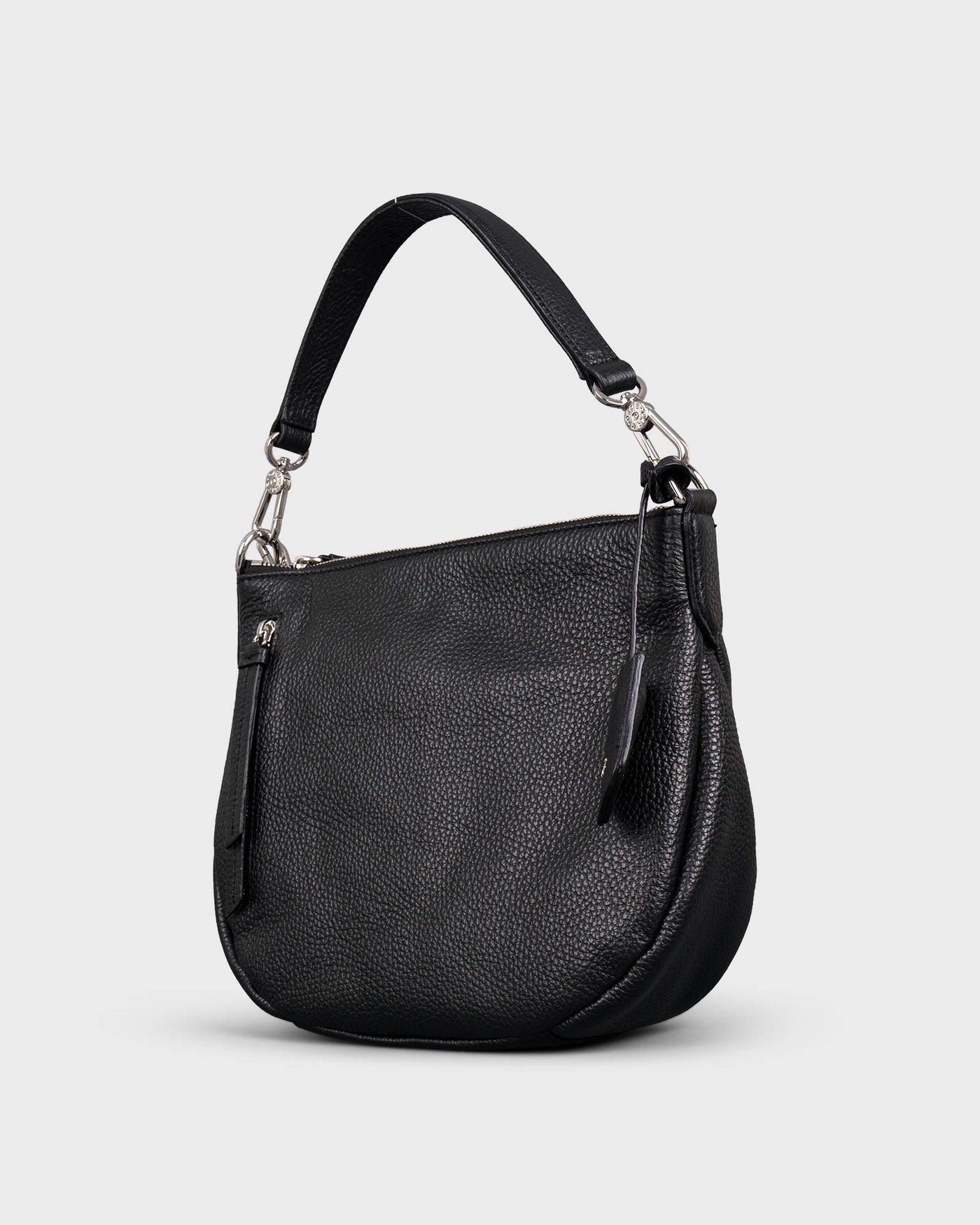 ABRO Tasche Juna Hobo Small Black Nickel myMEID