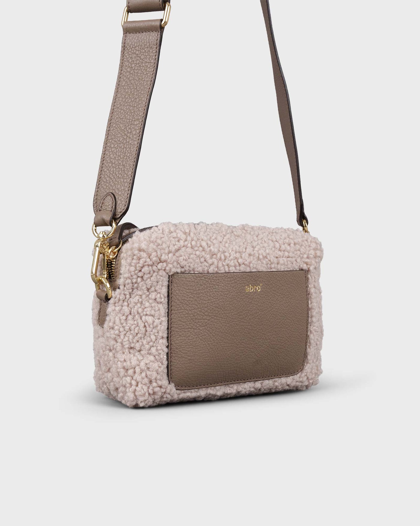 ABRO Umhängetasche Kaia Crossbody Eco Fur Tope myMEID