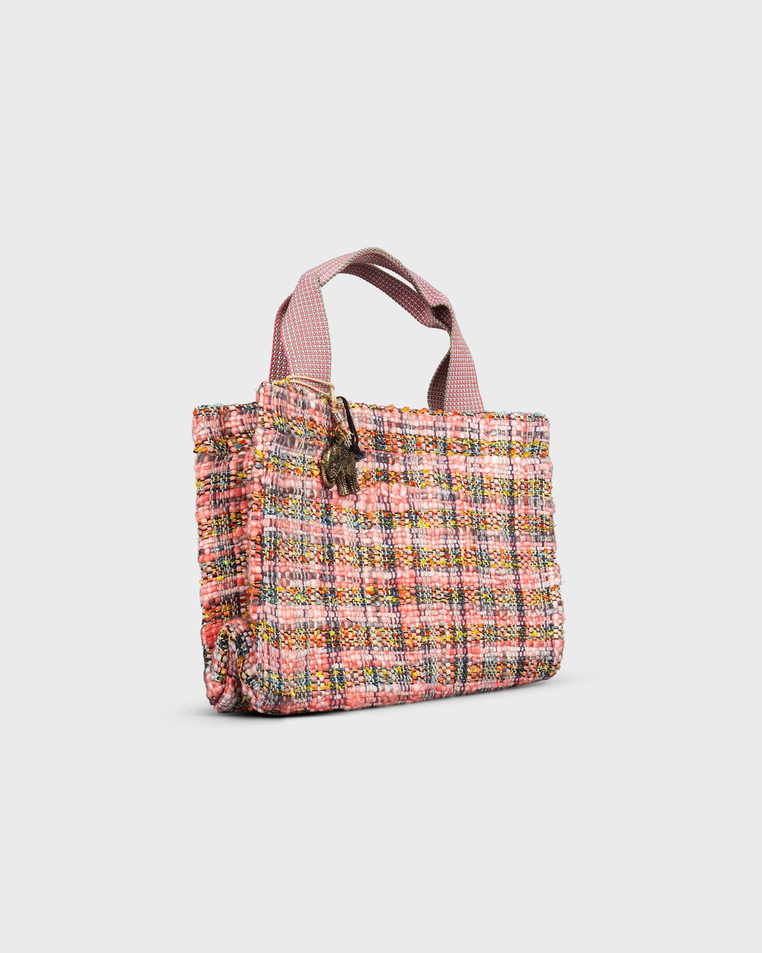Book Tote Medium Fringes Multi