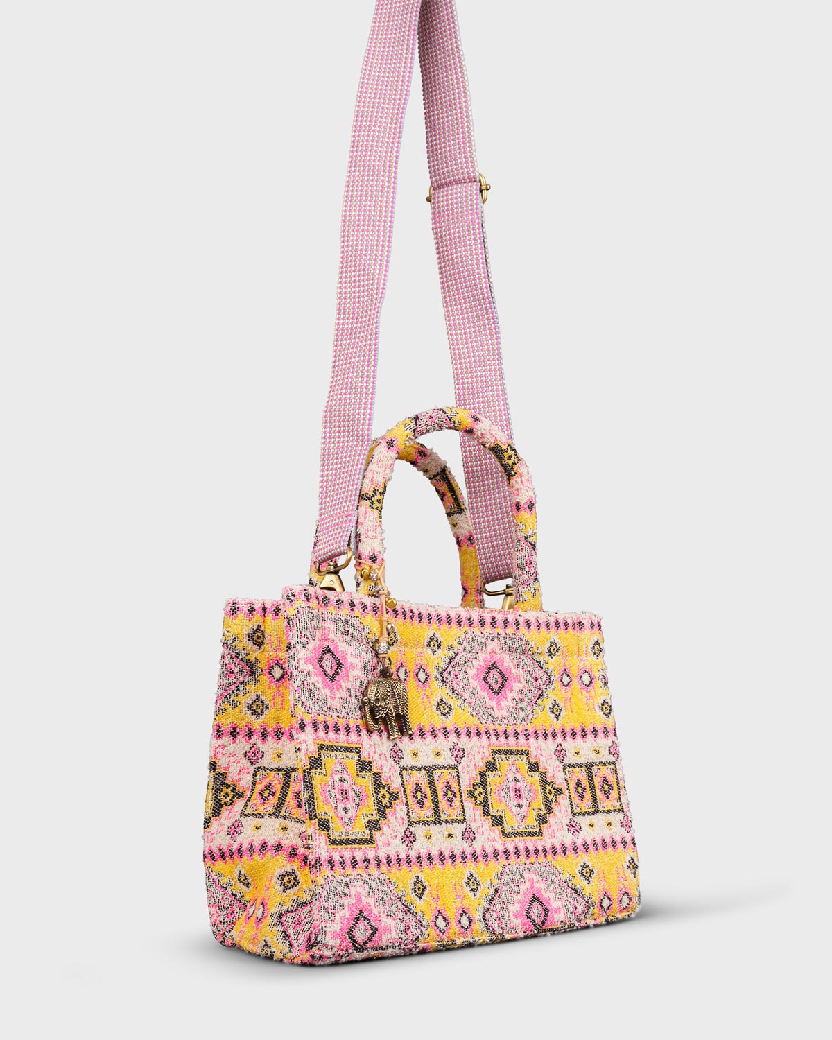 ANOKHI Tasche Book Tote S Multi Yelow Pink myMEID