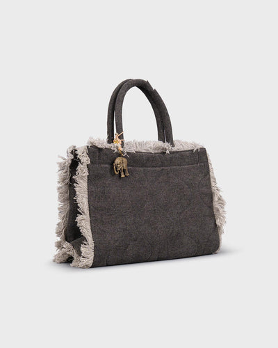 Book Tote small Grey myMEID