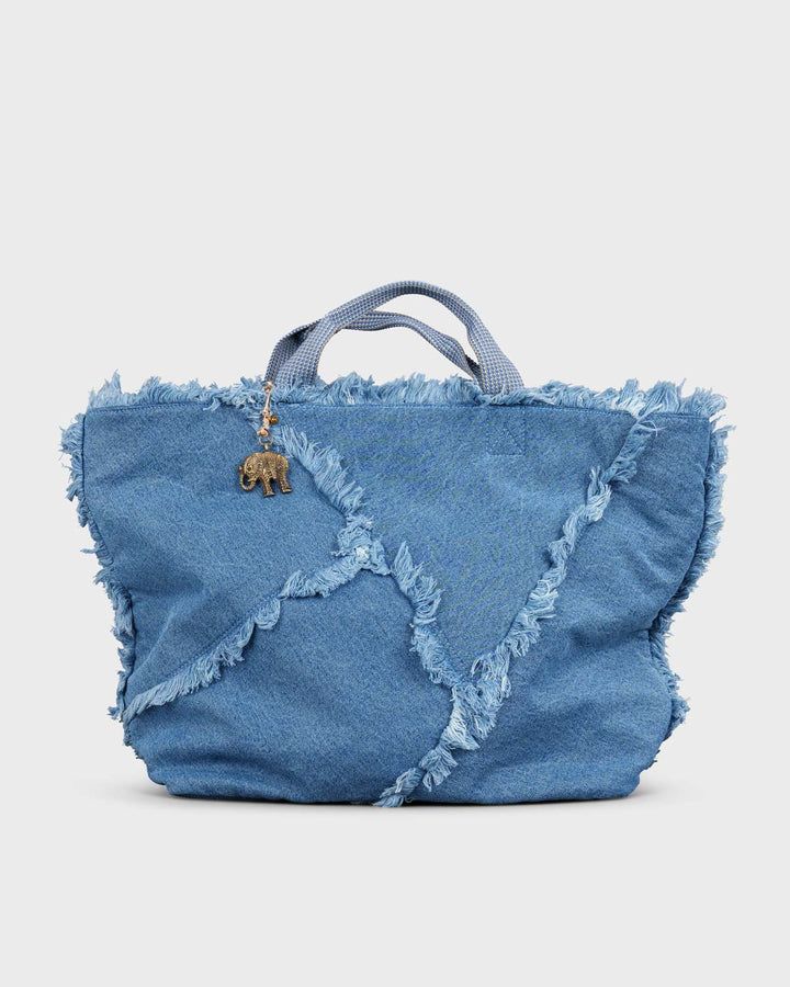 Shopper Fringes Blue