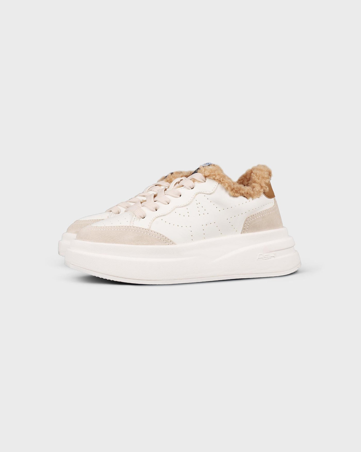ASH Damen Sneaker Impuls Fur White myMEID