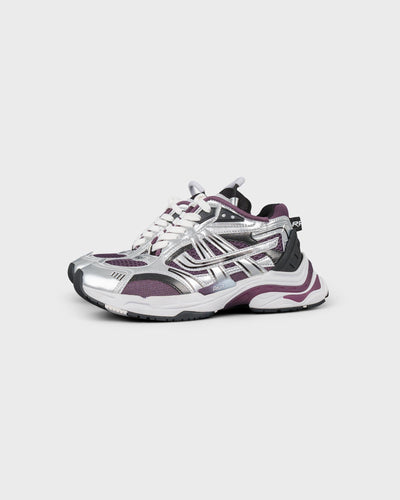 ASH Damen Sneaker Race Silver Black Plum myMEID