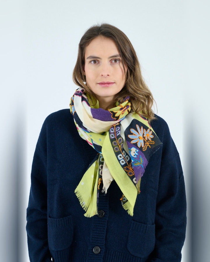 STORIATIPIC Scarf Agape Anis