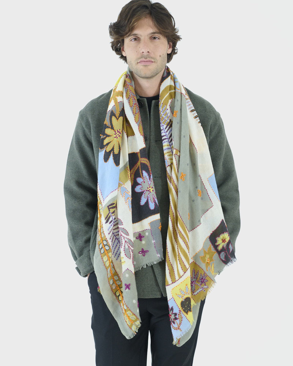 STORIATIPIC Scarf Agape Gris – Bild 2
