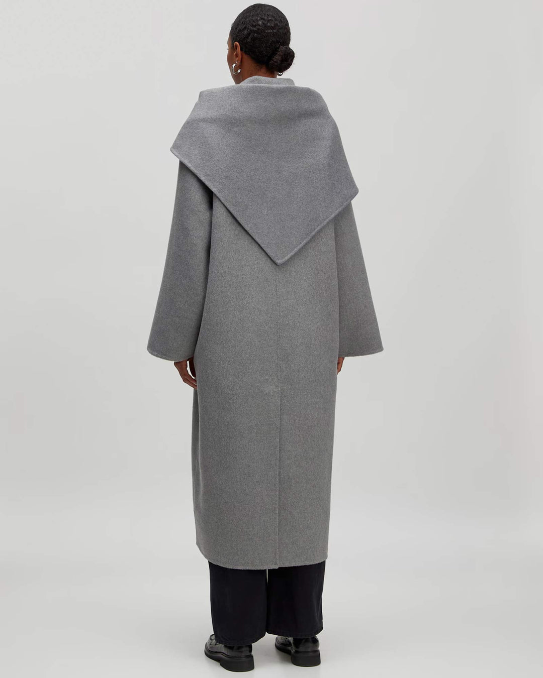 Alea Wool Coat Grey Melange