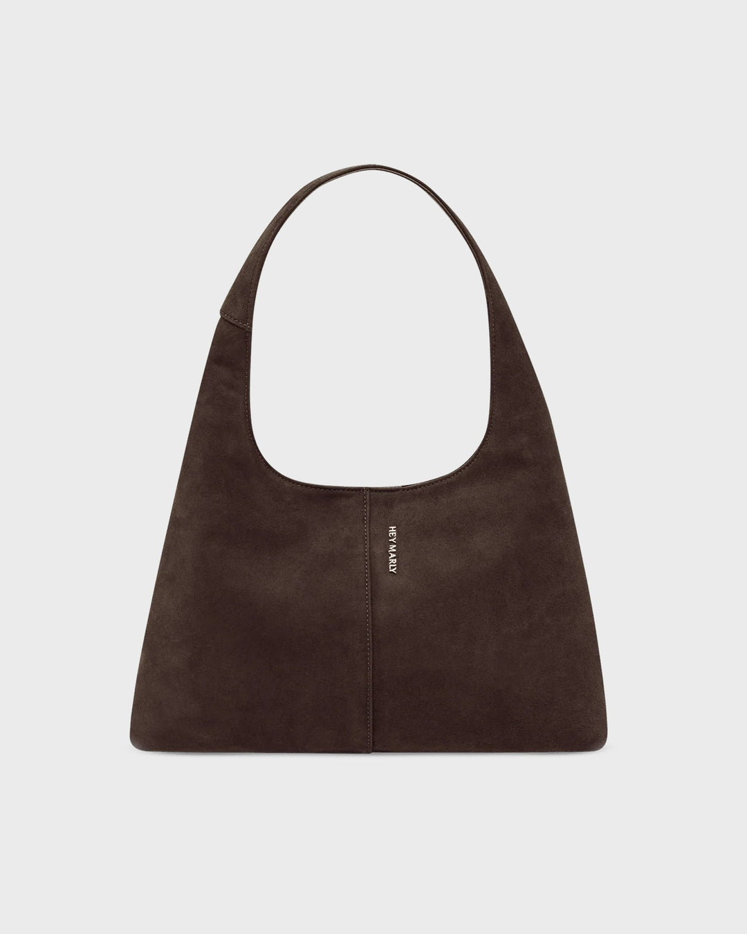 HEY MARLY Handtasche Alltime Lover Suede M Coffee