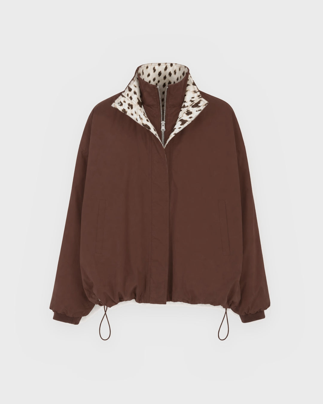 OH APRIL Jacke Amine Reversible Jacket Dark Brown/Cow