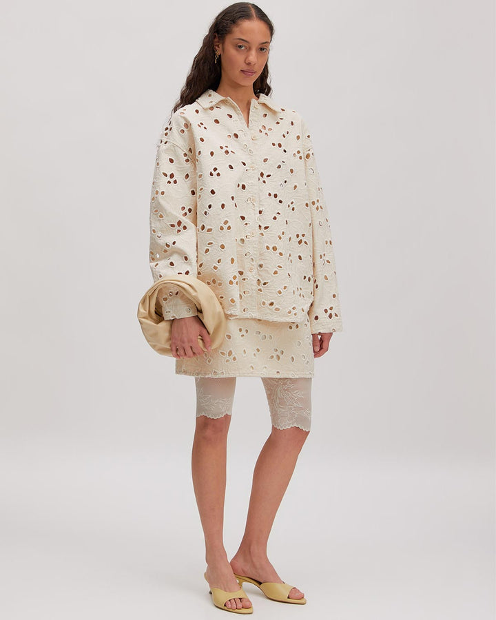 Anisha Shirt Natural Beige