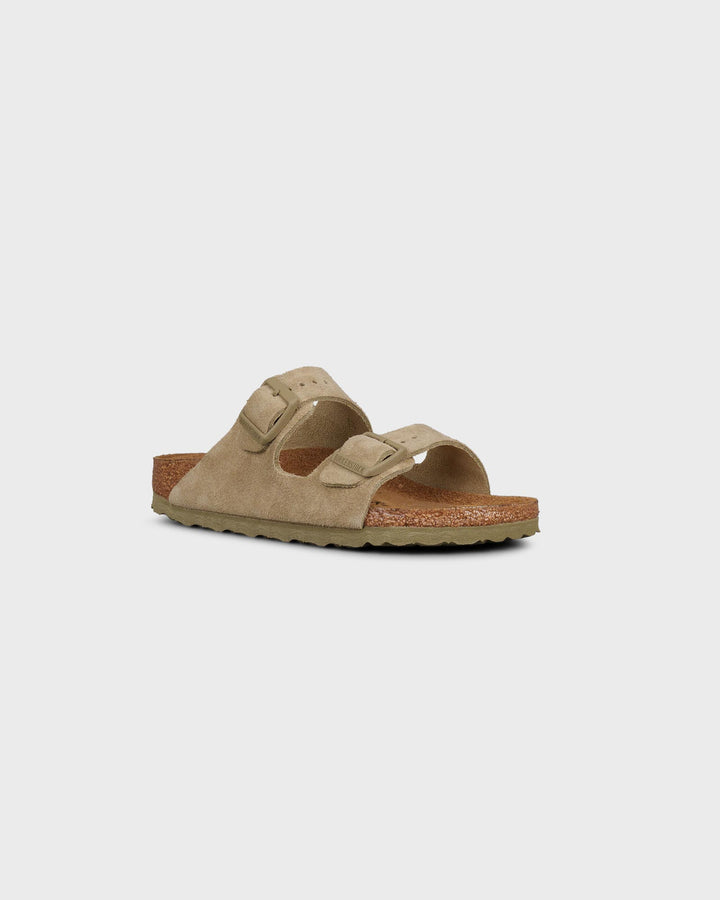 Arizona Suede Leather Faded Khaki