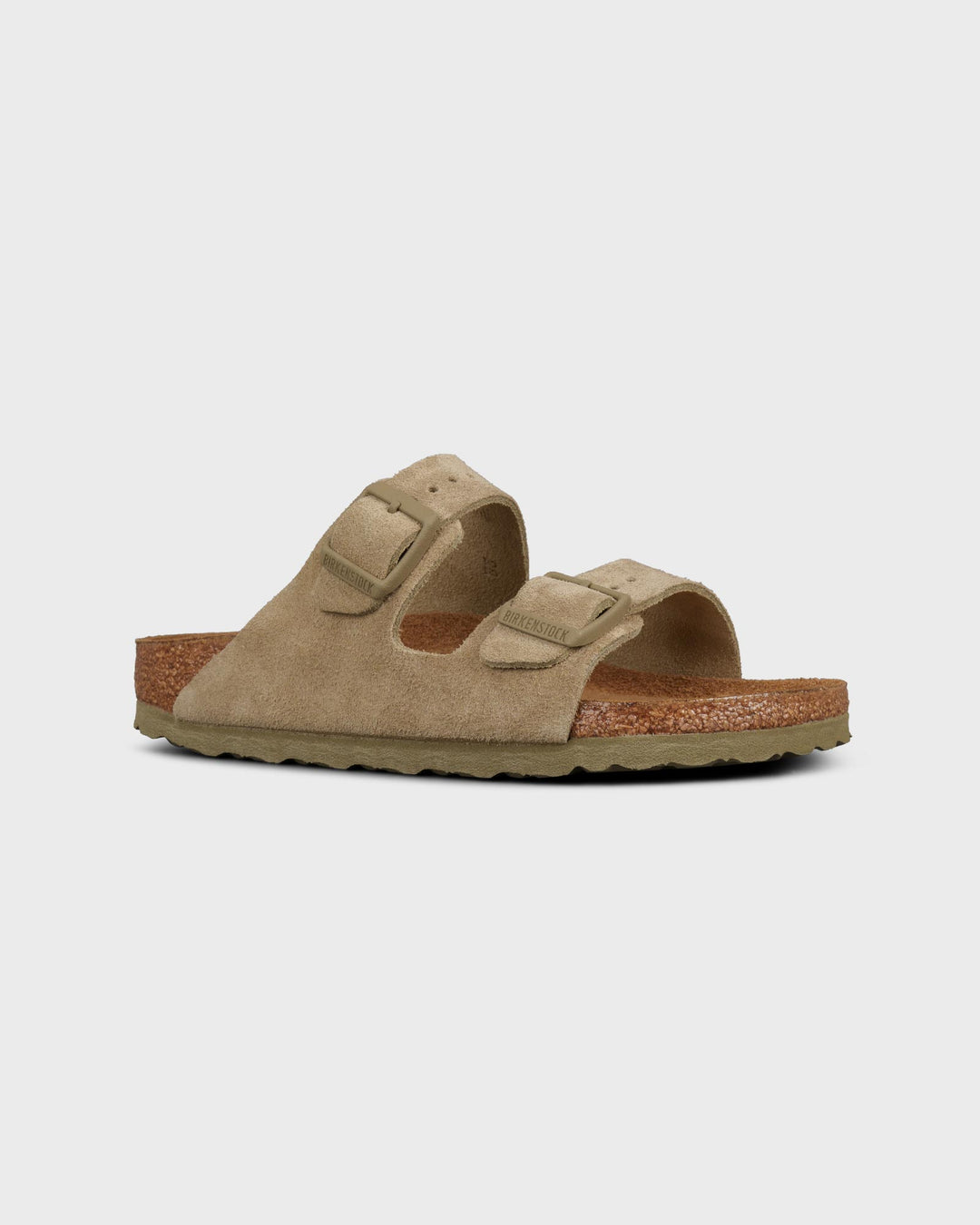 Arizona Suede Leather Faded Khaki