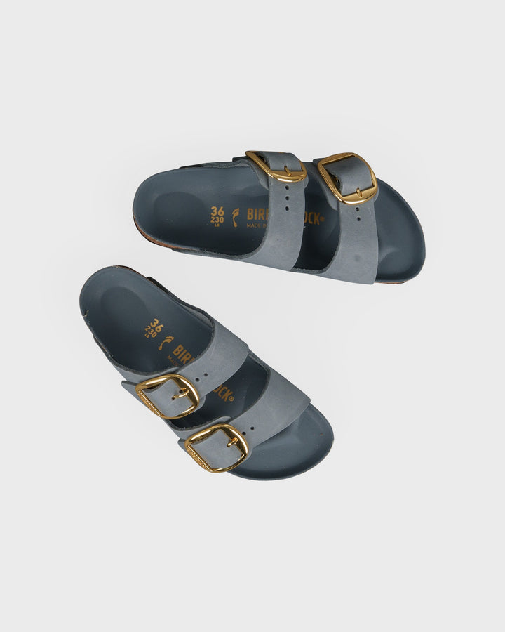 Arizona Big Buckle Natural Leather Oiled Basalt Gr