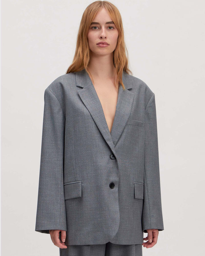 Arwen Blazer Grey Melange