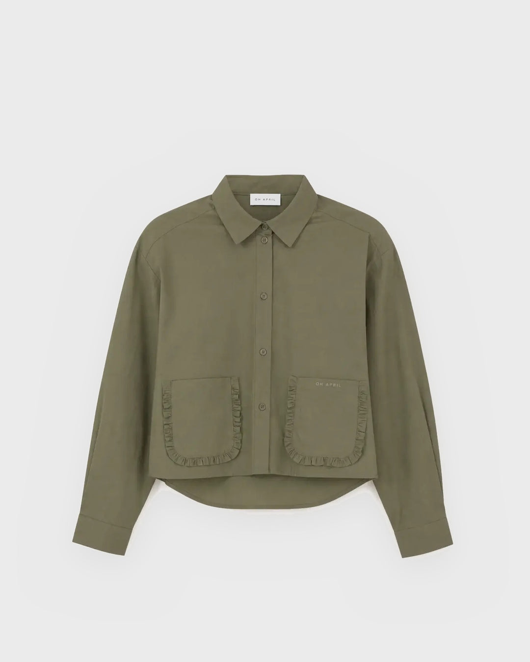 OH APRIL Bluse Aster Blouse Olive