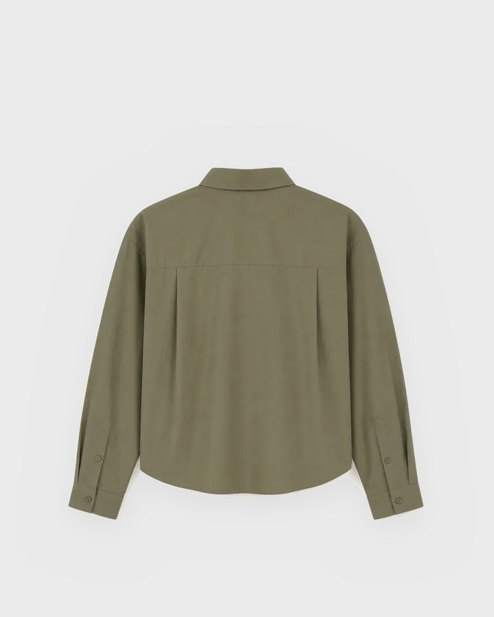 OH APRIL Bluse Aster Blouse Olive – Bild 2
